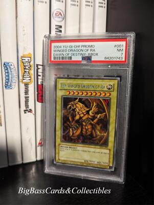 2004 Yu-Gi-Oh! The Winged Dragon of Ra SCR Dawn of Destiny Xbox Promo PSA 7-image