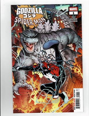 Godzilla VS Spider-Man # 1 Cover A 1st Print NM- or Bet Unread Comb Ship 2025 M7-image
