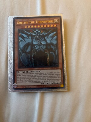 Obelisk the Tormentor EGO1-EN001 Egyptian God Deck: Obelisk the Tormentor-1st...-image