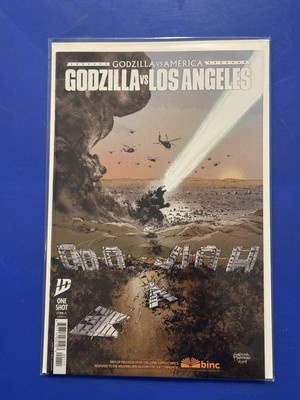 GODZILLA VS. AMERICA #2 VERSUS LOS ANGELES 1ST PRINT MAIN Cover A Comic 2025 NM+-image