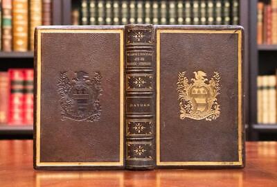 1867 George Washington & His Masonic Compeers Freemasonry Fine Leather Rare-image