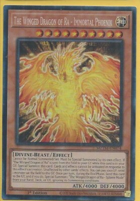 Yugioh The Winged Dragon of Ra – Immortal Phoenix Collector's Rare MZTM-image