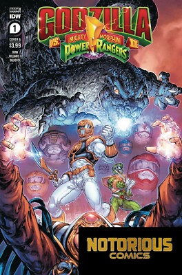 Godzilla vs Mighty Morphin Power Rangers II #1 Boom 1st Print EXCELSIOR BIN-image