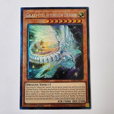 Galaxy-Eyes Afterglow Dragon - RA01-EN017 - Prismatic Collectors Rare - NM - PCR-image