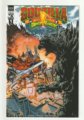 Godzilla vs Mighty Morphin Power Rangers II (2024) #1 - Prasetya Variant 1:10-image