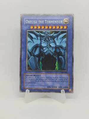 Yu-Gi-Oh Obelisk the Tormentor - Secret Rare - GBI-002 - American God Cards-image