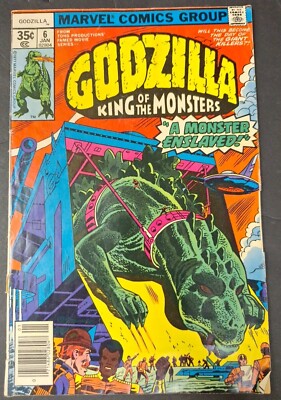1978 Godzilla # 6 King Of Monsters Marvel-image