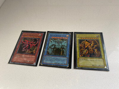 RARE divine yu-gi-oh Slifer Sky Gbi-001 Obelisk Gbi-002 Winged Dragon Ra Gbi-003-image