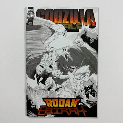 GODZILLA RIVALS RODAN VS EBIRAH NM STEFANO LANDINI ONLINE VARIANT (2023, IDW)-image