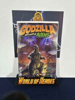 GODZILLA HERE THERE BE ALIENS #1 IDW 2025-image