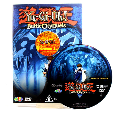Yu-Gi-Oh! Battle City Duels: Obelisk The Tormentor DVD ● As New ● Fast Postage-image