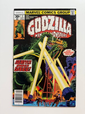 GODZILLA #2 NM (1977) w/COA Wilbur collection-image