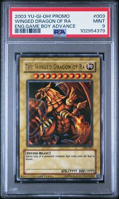 PSA 9 Yugioh The Winged Dragon of Ra GBI 003 Ultra Rare-image