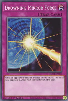 Egyptian God Deck: Obelisk the Tormentor #EGO1-EN035 Drowning Mirror Force UN-image