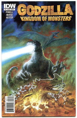 GODZILLA Kingdom of Monsters #2 B, NM, Eric Powell, 2011, more Horror in store-image