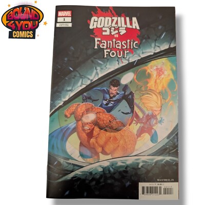 Godzilla vs. Fantastic Four #1 1:25 - Iban Coello Variant (2025)-image