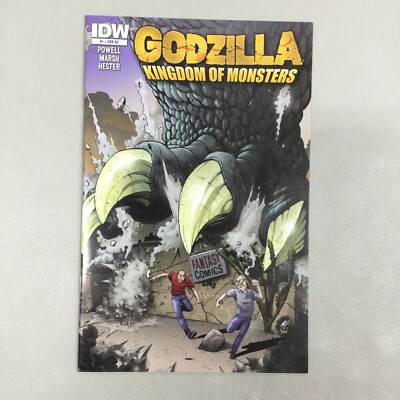 Godzilla Kingdom Of Monster #1 Fantasy Comics Exclusive IDW (GZ102) 2nd print-image