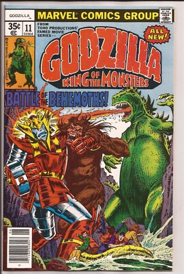 Godzilla #11 NM 9.4 Off-White Pages (1977 Series) (2)-image