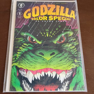 Godzilla Color Special # 1 Dark Horse Comics 1992 Arthur Adams Randy Stradley-image