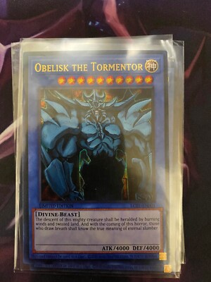 Yugioh 25th Anniversary LC01-EN001 Obelisk the Tormentor NM-image