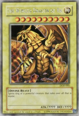 Yugioh - The Winged Dragon of Ra - DOD-001 - Secret Rare - NM/LP-image
