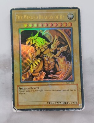 The Winged Dragon of Ra (Ultra Rare) GBI-003 Yu-Gi-Oh! Duel Monsters...-image