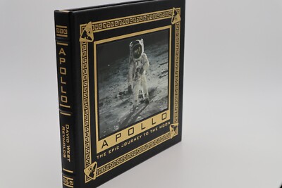 Easton Press -NASA-  APOLLO JOURNEY TO THE MOON - Reynolds 2002 1ST ED. LEATHER-image