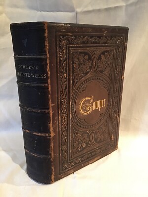 WORKS OF WILLIAM COWPER HIS LIFE LETTERS AND POEMS ILLUSTRATED GRIMSHAWE 1857-image