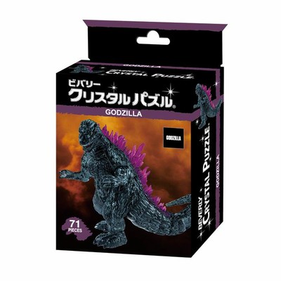 Crystal Puzzle Godzilla 71 Piece Three-Dimensional / Beverly-image
