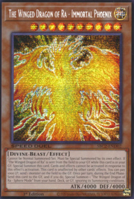 The Winged Dragon of Ra - Immortal Phoenix - SBC2-END02 - Secret - LP - WAXING-image