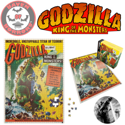 Godzilla King Of Monsters Toho Puzzle (U.S. Release One Sheet Poster)-image