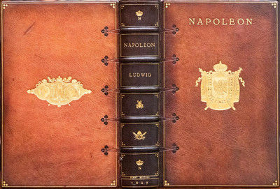 1927 Napoleon by Emil Ludwig Fine Leather Bound by Sangorski & Sutcliffe 1stED-image