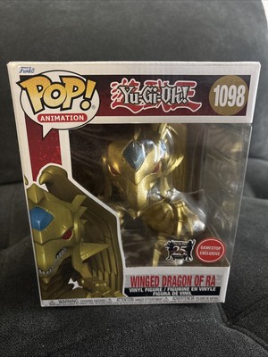Funko Pop! Vinyl Super 6 in: Yu-Gi-Oh! - Winged Dragon of Ra (Metallic)  #1098-image