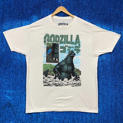 Godzilla Japanese Comic T-shirt Size Extra Large-image