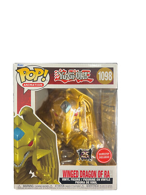 YU-GI-OH WINGED DRAGON OF RA FUNKO POP! GameStop Exclusive/25th Anniversary-image
