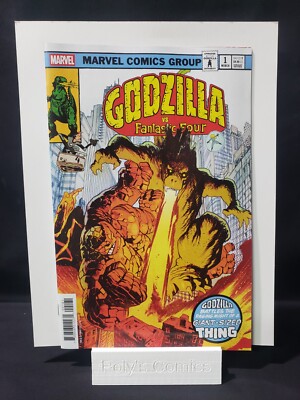 Marvel Comics Godzilla vs Fantastic Four #1 James Harren Variant 2025-image