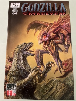 Godzilla: Cataclysm #3 Sub CVR IDW Publishing 2014 Comic-image