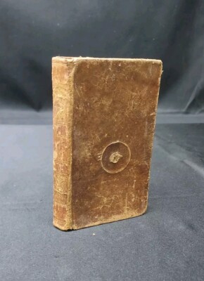 Old LIFE of BENJAMIN FRANKLIN Written By Himself c. 1790s Richard Price Leather -image