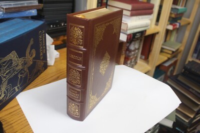 ALincoln - David Herbert Donald Easton Press. Full Leather VG-image