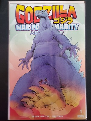 Godzilla War for Humanity #1 1:10 Variant IDW 2023 VF/NM Comics-image