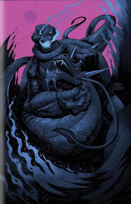 IDW Publishing Godzilla : Rivals vs. Manda #1E - Ryan Smallman NYCC exclusive va-image