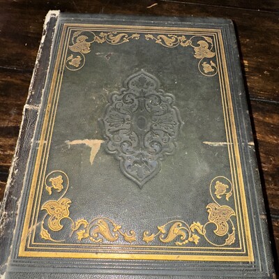 Antique 1850 The Life Of Our Savior Jesus Christ With A Sermon On His Death-image