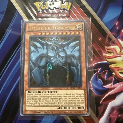 Yu-Gi-Oh! TCG Obelisk the Tormentor Legendary Decks II LDK2-ENS02 Limited...-image