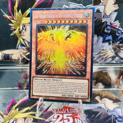 Yugioh The Winged Dragon of Ra - Immortal Phoenix MZTM-EN074 Collector's Rare NM-image