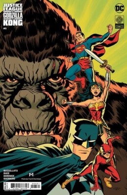 Justice League Vs Godzilla Vs King Kong #5 Cho Cvr C DC 2024 1st Print NM-image