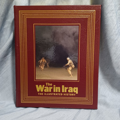 The War in Iraq Life Books Collectors Edition Leather Bound Illustrated History-image