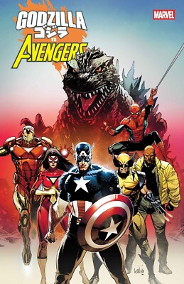 GODZILLA VS. AVENGERS #1 PRE-SALE 6/18/25-image