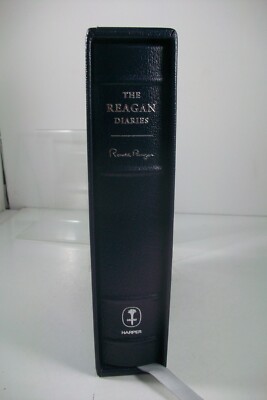 Reagan Diaries, Leatherbound Edition by Ronald Reagan (2007, Hardcover)-image