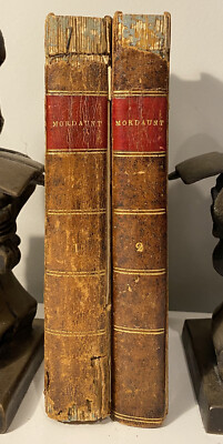 John Moore: Mordaunt, Sketches of Life, 2 vol, 1801, influence on Byron, Carlyle-image