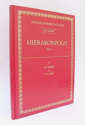 Hierakonpolis Part 2,  Egyptian Research 5th Memoir  Quibell Archaeology HB-image